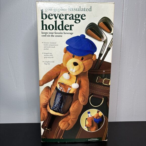 Perfect Solutions Other - Golf Gopher Insulated Beverage And Snack Holder For Golf Bag Perfect Solutions